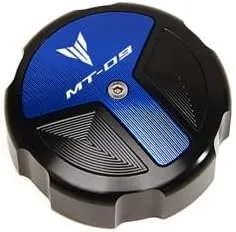 Vista 21 de QQLADY Z para Yamaha MT09 MT-09 SP 2021-2022 Cubierta principal del depósito del cilindro de líquido delantero y trasero de la motocicleta X