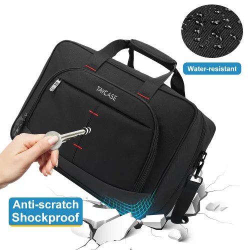 Vista 4 de TAYCASE Funda de transporte para PS5, funda de viaje grande compatible con Playstation 5, color negro