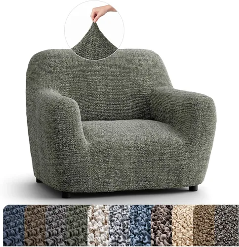 Vista 48 de PAULATO BY GA.I.CO. Funda para silla – Funda elástica para sillón – Funda de sillón para mascotas y niños – Fundas suaves para silla – Protector