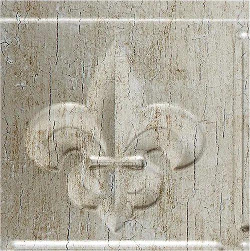 Vista 25 de FASÄDE Fleur-de-lis - Panel decorativo de vinilo decorativo para salpicaduras de 18 x 24 pulgadas en cobre piedra lunar (paquete de 5)