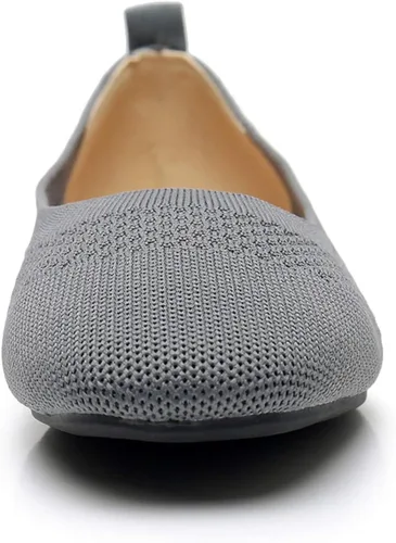 Vista 3 de VenusCelia Zapato plano de punto flexible para mujer