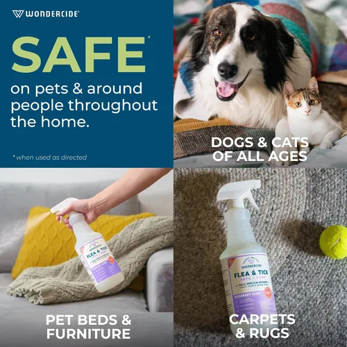 Vista 5 de Wondercide Pulgas y mosquitos en aerosol para mascotas y hogar - Romero 16