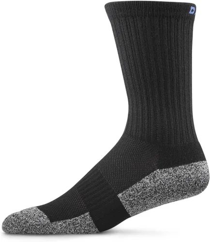 Vista 2 de Dr. Comfort Crew - Calcetines para diabéticos, color negro, pequeño, Negro