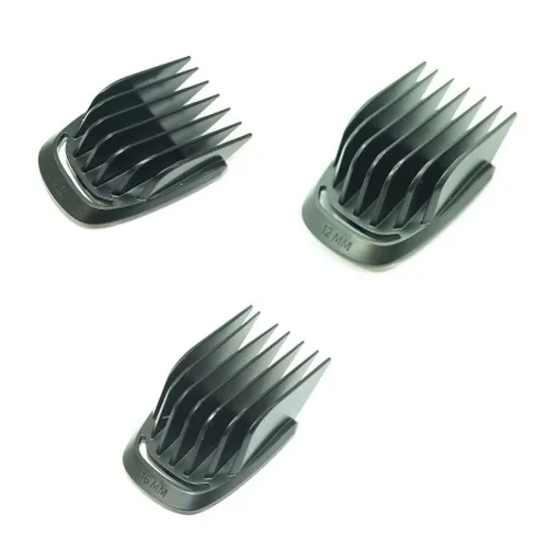 Vista 2 de 3 peines de pelo (9 12 0.630 in) para afeitadora Philips MG3757 MG3758 MG3760 MG5720 MG5730 MG5735 MG5740 MG5750 MG5760 MG7710 MG7710 MG7710 5 MG7