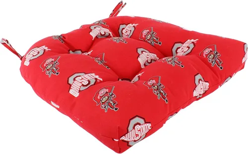 Vista 18 de College Covers ComfySeat - Cojín para asiento de patio en D para interiores y exteriores, 20 x 20 pulgadas, Nebraska Cornhuskers