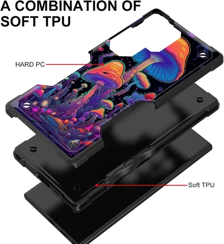 Vista 817 de Funda para Galaxy A14 5G, [Doble Capa][Protección contra Caídas de Grado Militar de 10 Pies] [Antideslizante] Funda Resistente a Prueba de Golpes
