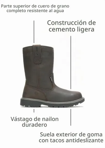 Vista 3 de Wolverine Men's Floorhand Welly 10" Soft Toe