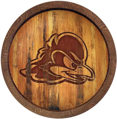 Vista 128 de The Fan Brands NCAA Alabama Crimson Tide: "Faux" - Letrero de barra del equipo deportivo, decoración para el hogar, dormitorio, garaje, oficina
