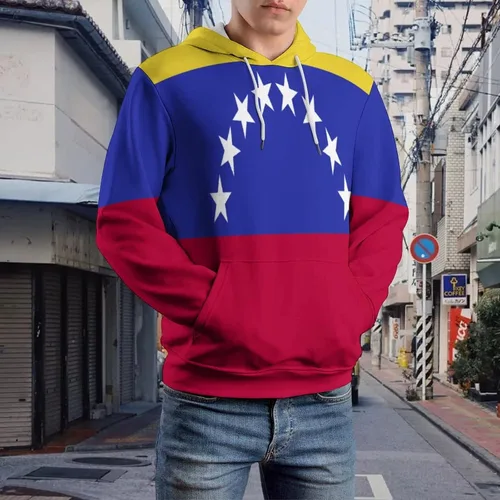 Vista 8 de Sudadera con capucha de manga larga con estampado de terror 3D para mujer primavera y otoño para hombre