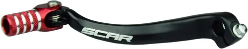 Vista 4 de Palanca de cambio plegable SCAR de engranajes forjada Compatible con Honda CRF 110 CRF110 CRF110F 13-26 - Rojo