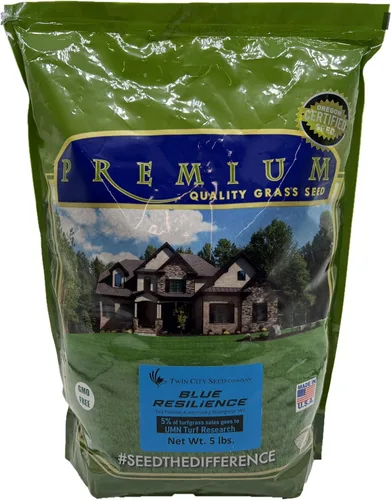 Vista 5 de Mezcla de semillas de césped Blue Resilience, 1 lb
