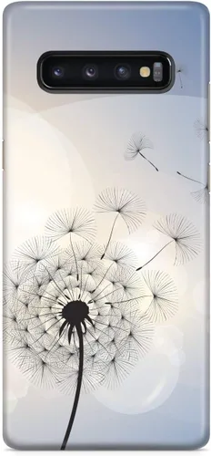 Vista 17 de Inspired Cases - Compatible with iPhone Xs Max Case - 3D Textured Protective Phone Case for Apple iPhone Xs Max - Dandelion Breeze - White