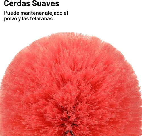 Vista 3 de Kit de polvo de alto alcance de 20 pies con poste de extensión de 5-12 pies, plumero de techo alto con poste telescópico, plumero de microfibra