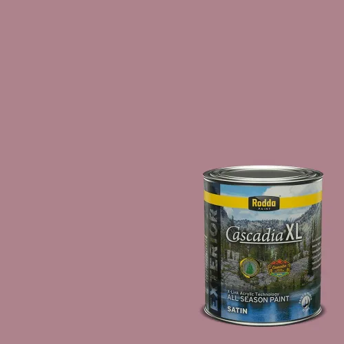 Vista 3 de Rodda Paint CASCADIA XL - Pintura satinada e imprimación para exteriores en uno, cuarto de galón, diosa de la luna