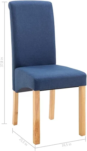 Vista 52 de Dining Chairs 4 Pcs Yellow Fabric,Living Room Dining Chairs,Counter Dining Chairs Suitable for Daily Dining Or Special Events Such As Meetings