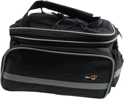 Vista 2 de Disconano® Bolsa impermeable multifunción para la parte trasera del asiento de bicicleta, para ciclismo de excursión, con maletero, paquete