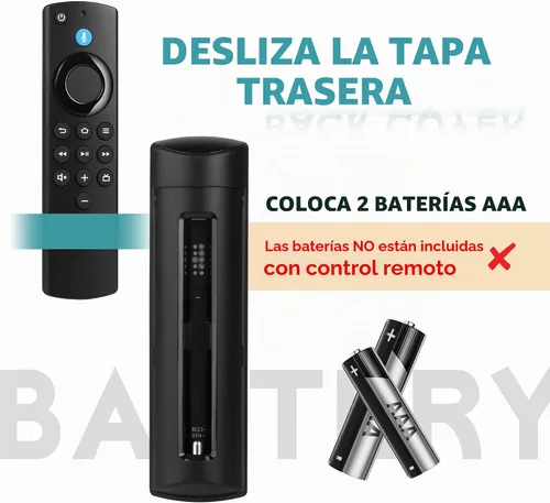 Vista 14 de Mando a distancia de repuesto para televisores inteligentes FireStick/Cube Negro