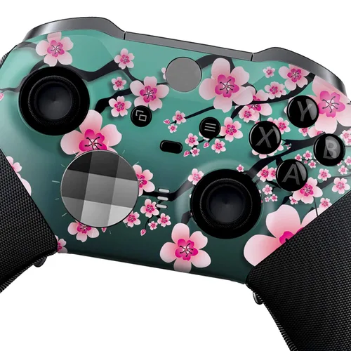 Vista 7 de Cherry Blossom X-box Elite Controller Series 2 Limited Edition by DreamController. Custom Elite Series 2 Controller for X-box OneSeries XS. with