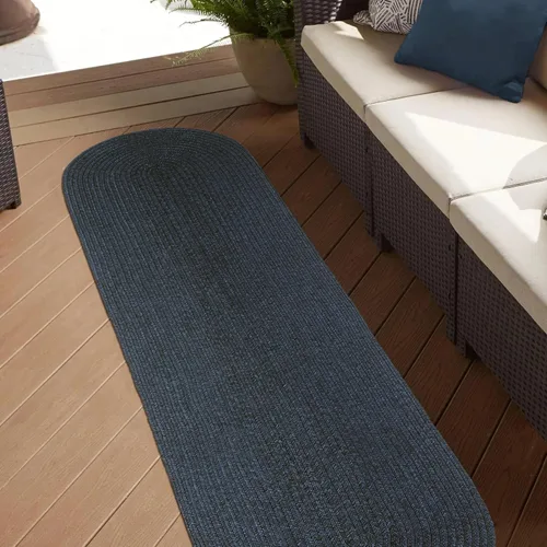 Vista 63 de Superior Alfombra de área para interiores y exteriores, decoración de suelo trenzada reversible para sala de estar, cocina, patio, porche delantero