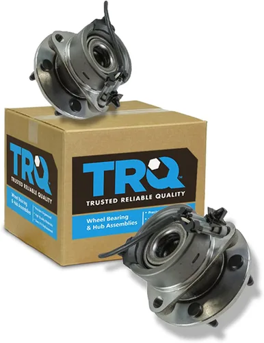 Vista 114 de Conjunto de rodamiento de rueda delantera de 2 piezas y buje TRQ Compatible con Pontiac Solstice 2006-2009 Saturn Sky 2007-2010