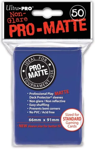 Vista 10 de Ultra Pro 7442784515 Protectores de Baraja - Pro-Matte Black