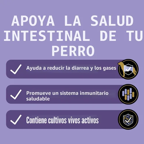 Vista 4 de Purina Pro Plan - Suplementos veterinarios FortiFlora - Probióticos caninos para perros, ayuda a la salud digestiva intestinal y la diarrea - Caja