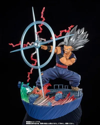 Vista 3 de TAMASHII Nations - Dragon Ball Super: Super Hero - [Batalla Extra] Son Gohan Bestia -Makankosappo-, Figura de Bandai Spirits FiguartsZERO