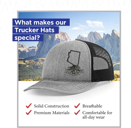 Vista 7 de WYR Wear Your Roots - Gorra de béisbol para camionero