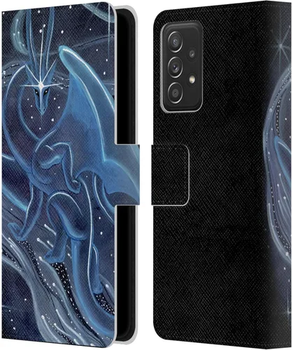 Vista 200 de Head Case Designs Officially Licensed Carla Morrow Galactic Entrancement Dragons Leather Wallet Case Compatible with Samsung Galaxy A07 4G