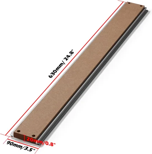 Vista 3 de Genmitsu 6060 Mesa de Tablero de Desperdicio Híbrida de Aluminio y MDF para Máquina de Router CNC PROVerXL 4030 a 6060 Kit de Extensión de Eje XY