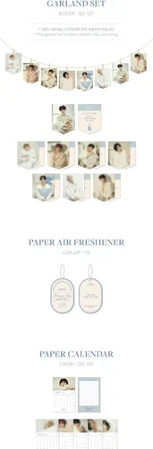 Vista 5 de [Seguimiento acelerado] Stray Kids 2024 Season's Greetings Día perfecto con paquete SKZ+Calendario de escritorio+Diario+Folleto+Tarjeta fotográfica