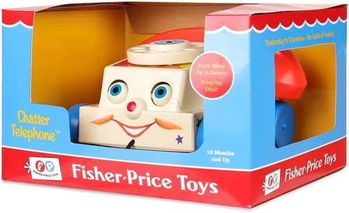 Vista 6 de Teléfono clásico con parloteo de Fisher Price