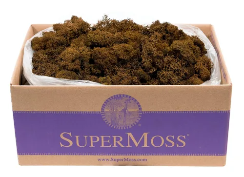 Vista 36 de SuperMoss 21786 Musgo de Reno Preservado Negro, Aprox. 3 lb Estuche a Granel