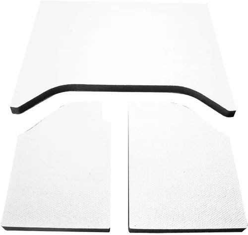 Vista 28 de Design Engineering 050136 Boom Mat - Techo interior reductor de ruido blanco compatible con Jeep Wrangler de 2 puertas (2007-2010)