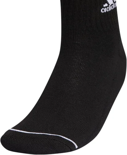 Vista 4 de adidas Calcetines de 3 rayas para mujer (3 pares) con compresión de arco