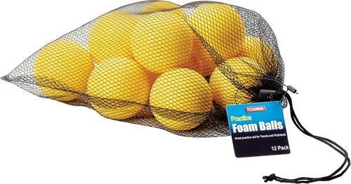 Vista 3 de Tourna - Pelotas de espuma para práctica de tenis y pickleball