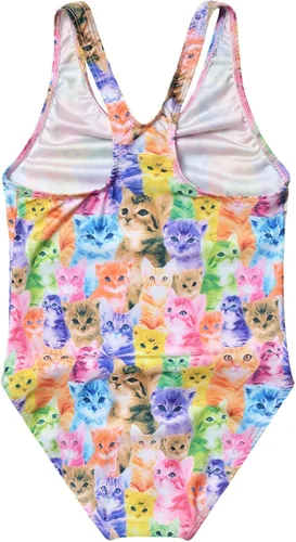 Vista 2 de Trajes de baño de una pieza para niñas con unicornio, sirena
