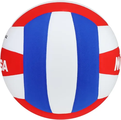 Vista 3 de Mikasa Voleibol de clase competitiva (rojo/blanco/azul)