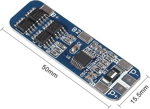 Vista 2 de 4 unids 3S 12V 10A BMS Tablero de protección de batería de litio Liion Cargador módulo de protección