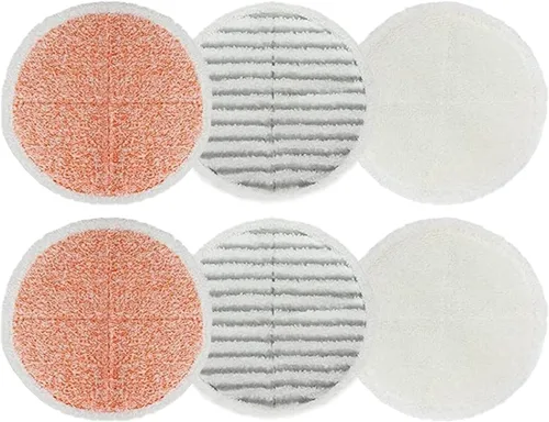 Vista 8 de Almohadillas de repuesto para trapeador Bissell Spinwave: 10 almohadillas para Bissell Spinwave, Spin Wave, Crosswave Expert/Pet/Wireless Hard Floor