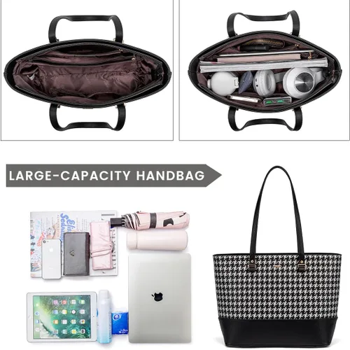 Vista 4 de Juego de 3 bolsos de mano para mujer, bolso estilo boho tipo bandolera para llevar colgado del hombro