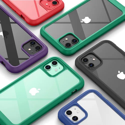 Vista 765 de DIACLARA - Funda transparente compatible con iPhone XR 6.1 pulgadas 2018