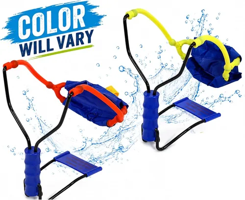 Vista 4 de Stream Machine Lanzador de Globos para Muñeca Color Will Vary, Includes 72 Water Balloons, Outdoor Game, Backyard Summer Activities, Long Range