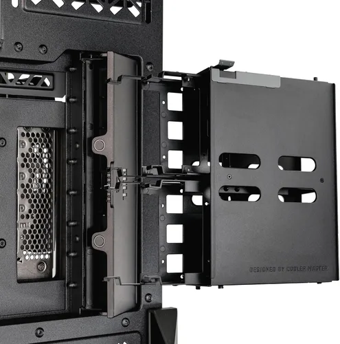 Vista 16 de Cooler Master HAF 700 E-ATX Caja de PC de Alto Flujo de Aire, Panel Frontal de Malla, Ventiladores Duales ARG 200mm Customizable Sickleflow, 1 x USB