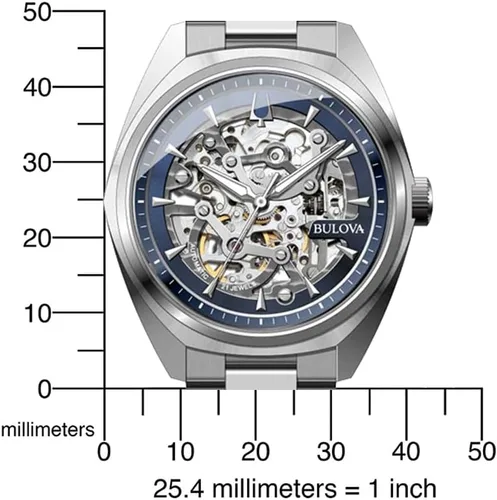 Vista 5 de Bulova Surveyor Automatic 96A292 Reloj Hombre, Plata, plateado, Contemporáneo