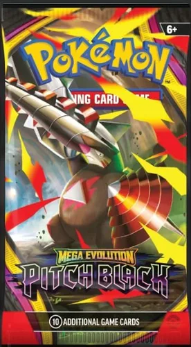 Vista 8 de Pokemon TCG Mega Evolution Pitch - Paquete de refuerzo de manga negra