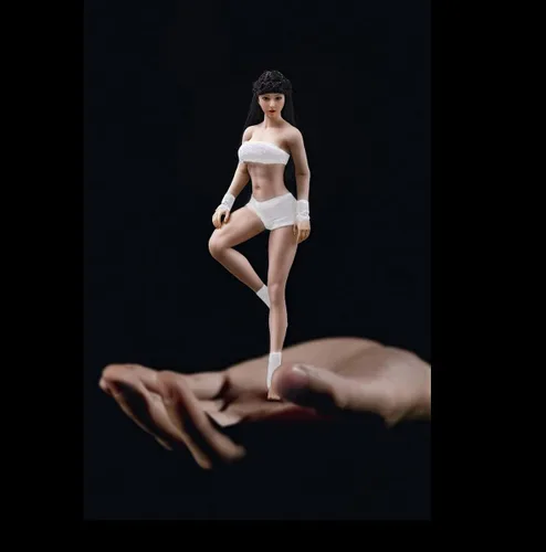Vista 9 de Figura de acción a escala 1/12, TBLeague T01 T02 T03 T04 T05 cuerpo flexible súper sin costuras femenino de 6 pulgadas, cuerpo de silicona completo