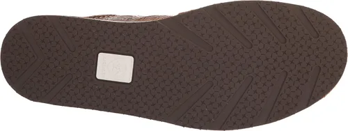 Vista 4 de ARIAT WMS Cruiser BRN - Zapato de barco en relieve floral para mujer