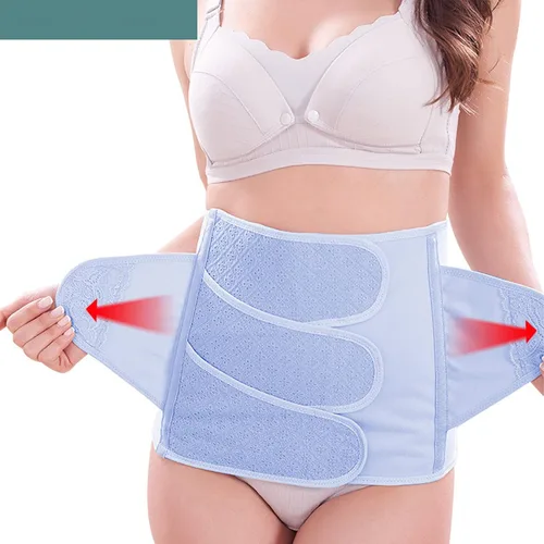 Vista 2 de Samnuerly - Cinturón de apoyo posparto 3 en 1 para recuperación del vientre, cintura y pelvis, adelgazante, ayuda a facilitar la transición