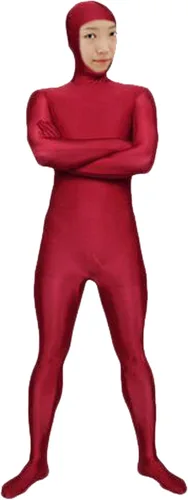 Vista 19 de VSVO Body completo Zentai de cara abierta de elastano para adultos y niños